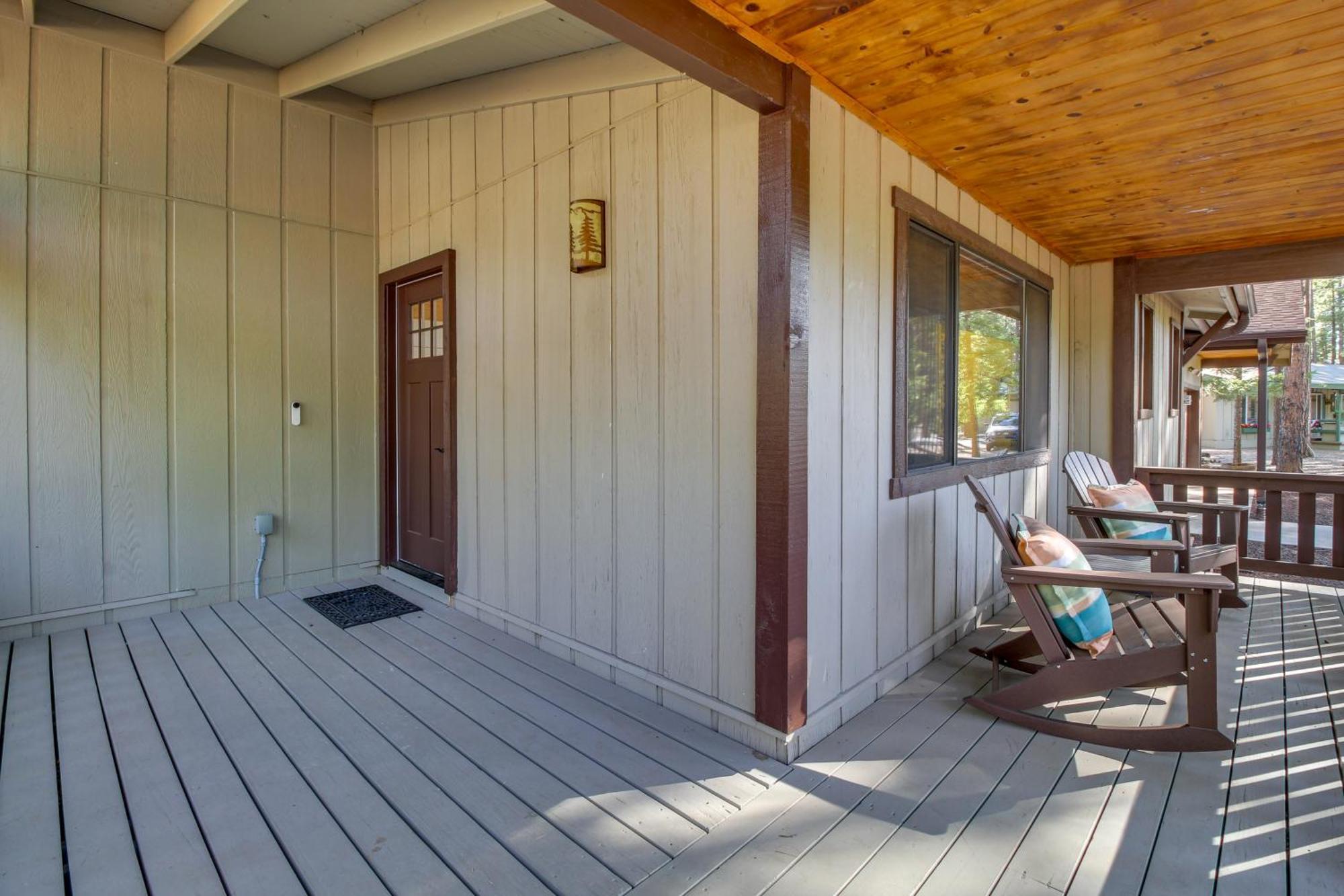 Willa Peaceful Pinetop Cabin With Deck And Fire Pit! Indian Pine Zewnętrze zdjęcie